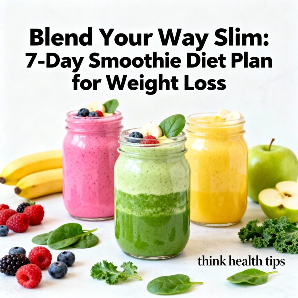 7 day smoothie weight loss diet plan
