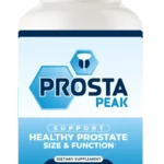 Prosta Peak prostate supplement bottle with 60 capsules for men's health