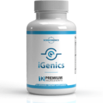 Buy iGenics eye health supplement bottle with 60 capsules for vision support