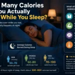 how many calories do you burn while sleeping